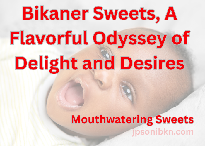 Bikaner Sweets, A Flavorful Odyssey of Delight and Desires