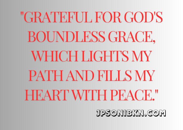 5 Thankful God's Grace Quotes