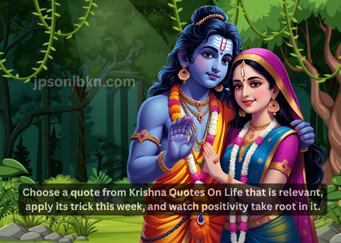 Positive Krishna Quotes On Life